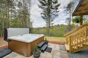 Scenic Murphy Cabin w/ Hot Tub, Fire Pit & Views
