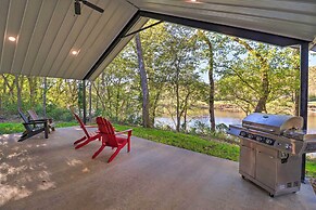 Riverfront 'heaven on the White' w/ Covered Patio!