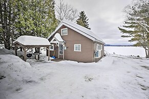 Cozy Maine Lakefront Cabin Rental