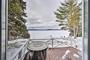 Cozy Maine Lakefront Cabin Rental