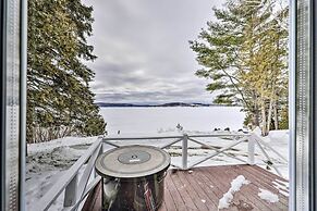 Cozy Maine Lakefront Cabin Rental