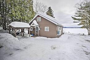 Cozy Maine Lakefront Cabin Rental