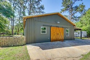 Riverfront Magnolia Springs Cabin Rental w/ Grill