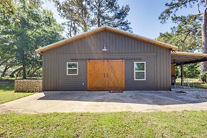 Riverfront Magnolia Springs Cabin Rental w/ Grill