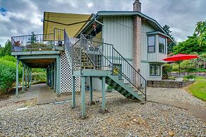 19 Mi to Seattle: Port Orchard Studio w/ Views