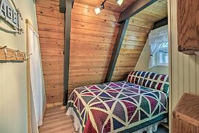A-frame Cabin w/ Deck & Grill in Pinetop!