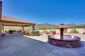 Hot Tub, Yard & Views: Spacious Cave Creek Home