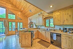 Log Cabin in Payson w/ Deck, Mtn & Creek Views