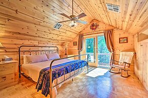Log Cabin in Payson w/ Deck, Mtn & Creek Views