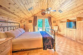 Log Cabin in Payson w/ Deck, Mtn & Creek Views