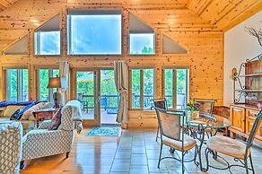 Log Cabin in Payson w/ Deck, Mtn & Creek Views