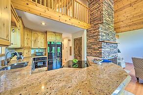 Log Cabin in Payson w/ Deck, Mtn & Creek Views