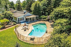 Pool & Courtyard: Timeless Home in Lansdale