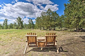 Chic Fairplay Cabin With Deck & Mountain Views!