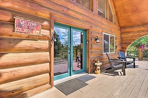 Chic Fairplay Cabin With Deck & Mountain Views!