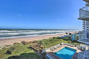 Oceanfront Retreat w/ Pool Steps From Ormond Beach