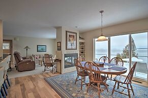 Lakefront De Tour Village Home w/ Deck & Fire Pit!