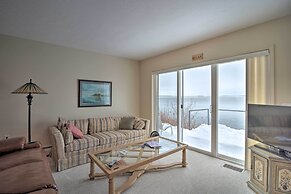 Lakefront De Tour Village Home w/ Deck & Fire Pit!