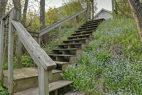 Lakefront De Tour Village Home w/ Deck & Fire Pit!