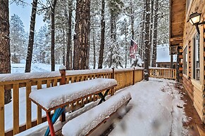 Furnished Deck: Cabin in Coconino National Forest