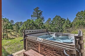 Scenic Ruidoso Home w/ Large Deck + Hot Tub!