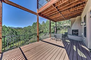 Scenic Ruidoso Home w/ Large Deck + Hot Tub!