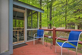 Deck & Resort Amenities: Pocono Lake Home