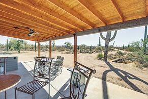 Secluded Marana Home w/ Viewing Decks + Privacy!