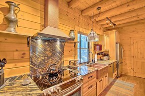 Luxury Mountain Cabin w/ Furnished Deck + Views!