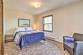 2 Mi to Grand Lake: Cabin w/ Fireplace & Library!