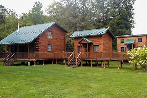 Scenic Log Cabin With Fire Pit & Stocked Creek!