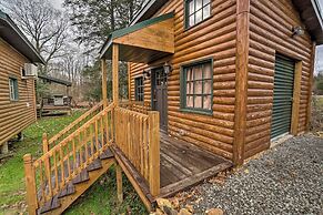 Scenic Log Cabin With Fire Pit & Stocked Creek!