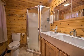 Scenic Log Cabin With Fire Pit & Stocked Creek!