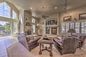 Hot Tub & Deck: Family Ruidoso Retreat!