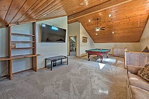 Expansive Family Cabin w/ 2 Decks & Game Room