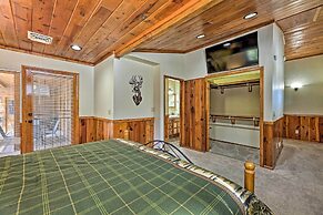 Expansive Family Cabin w/ 2 Decks & Game Room