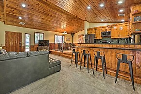 Expansive Family Cabin w/ 2 Decks & Game Room