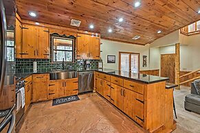 Expansive Family Cabin w/ 2 Decks & Game Room