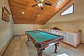 Expansive Family Cabin w/ 2 Decks & Game Room