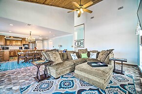 Family Home w/ Boat Dock, Fire Pit + Balcony
