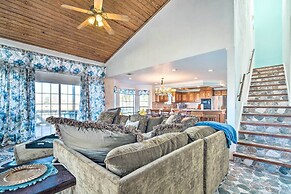 Family Home w/ Boat Dock, Fire Pit + Balcony