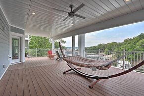 Luxe Osage Beach Lake House w/ Dock & Fire Pit