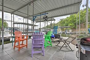Boat Dock & Fire Pit: Luxe Osage Beach Lake House!