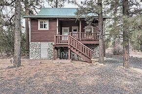 Cozy Heber-overgaard Cabin w/ Fire Pit, Game Room!