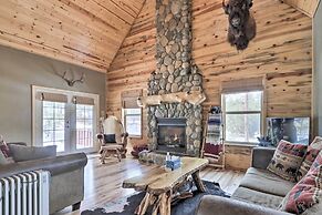 Cozy Heber-overgaard Cabin w/ Fire Pit, Game Room!