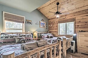 Cozy Heber-overgaard Cabin w/ Fire Pit, Game Room!