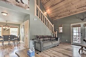 Cozy Heber-overgaard Cabin w/ Fire Pit, Game Room!