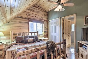 Cozy Heber-overgaard Cabin w/ Fire Pit, Game Room!