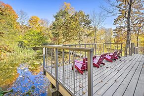 Stunning Pawling Retreat w/ Ponds & Waterfall