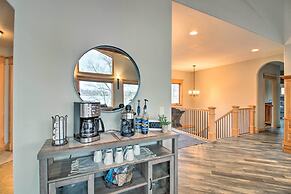 Dock, Hot Tub & Game Room: Luxe Lake Latoka Home